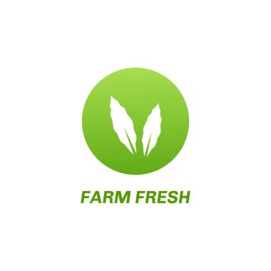 Soyut eko yeşil logo