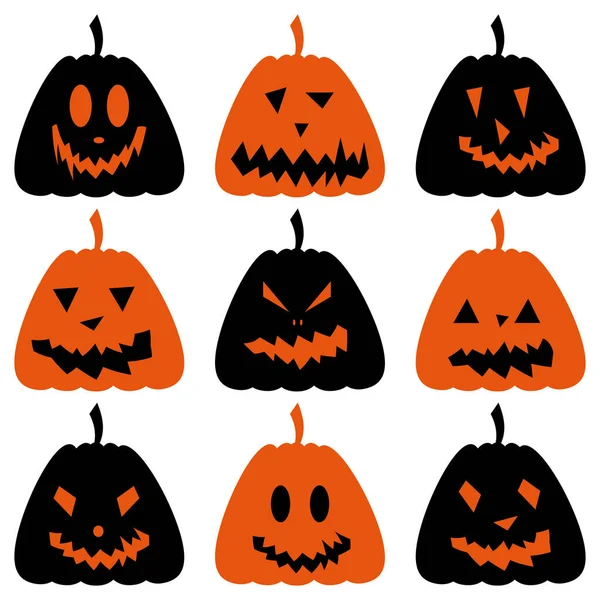 Halloween pumpkins ayarla