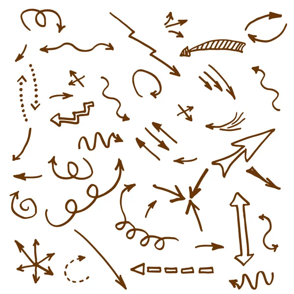 El çizilmiş oklar ayarlandı