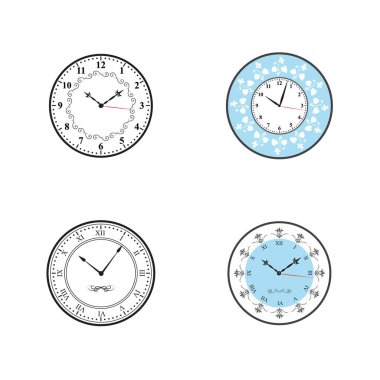 Saat saat simge kümesi vektör