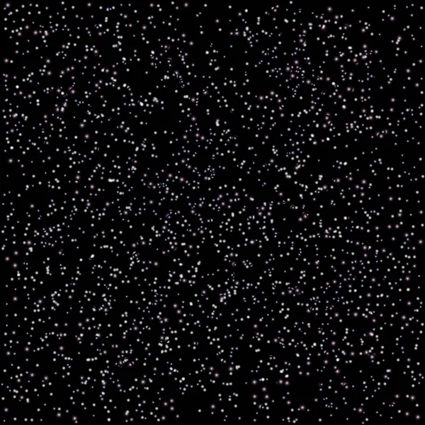 Αστέρια σε μαύρο χώρο — Διανυσματικό Αρχείο