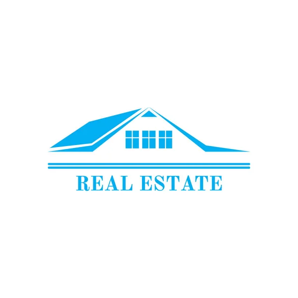 Design do logotipo imobiliário —  Vetores de Stock