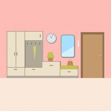 Modern koridor iç mimarisi