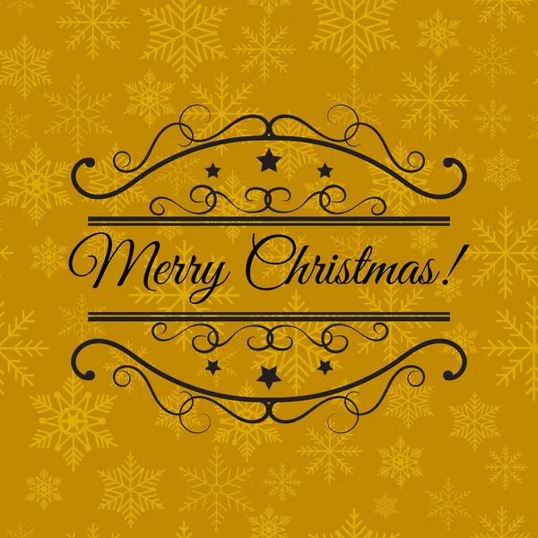 Noel tebrik kartı, tipografik arka plan