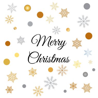 Noel ve yeni yıl tebrik kartı.