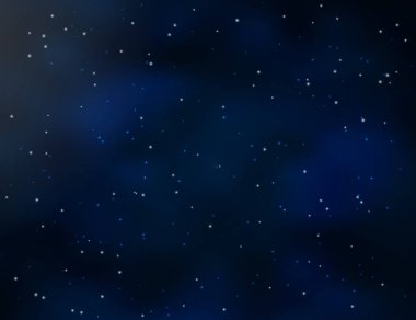 Yıldızlı soyut evren arkaplanı