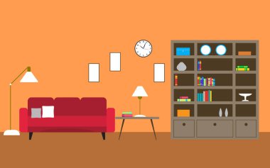 Kütüphane Oda kanepe