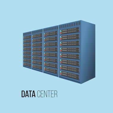 Veri merkezi veri depolama konseptiyle barındırma