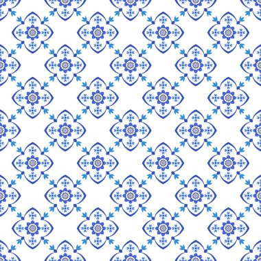 Azulejos Portekiz geleneksel süs taşı