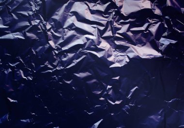 Renk buruşuk kağıt yakın çekim doku. Metalik Parlatıcı.