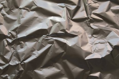 Renk buruşuk kağıt yakın çekim doku. Metalik Parlatıcı.