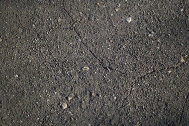 Asfalt yakın çekim doku. Asfalt üzerinde Trashchina