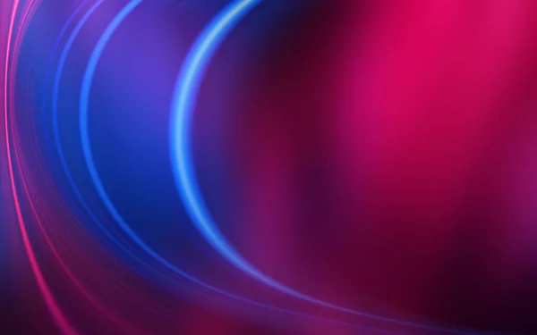 Fondo Oscuro Abstracto Con Brillo Neón Azul Rosa Neón Líneas — Foto de Stock