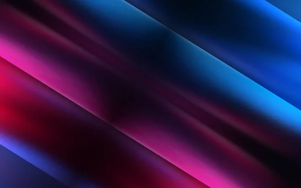 Fundo Escuro Abstrato Com Brilho Néon Azul Rosa Linhas Luz — Fotografia de Stock