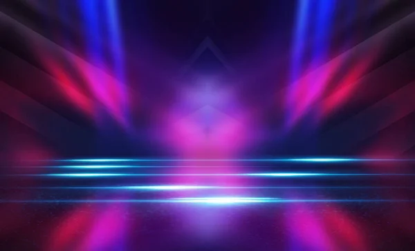 Leerer Dunkler Abstrakter Hintergrund Hintergrund Der Leeren Show Szene Leuchten — Stockfoto