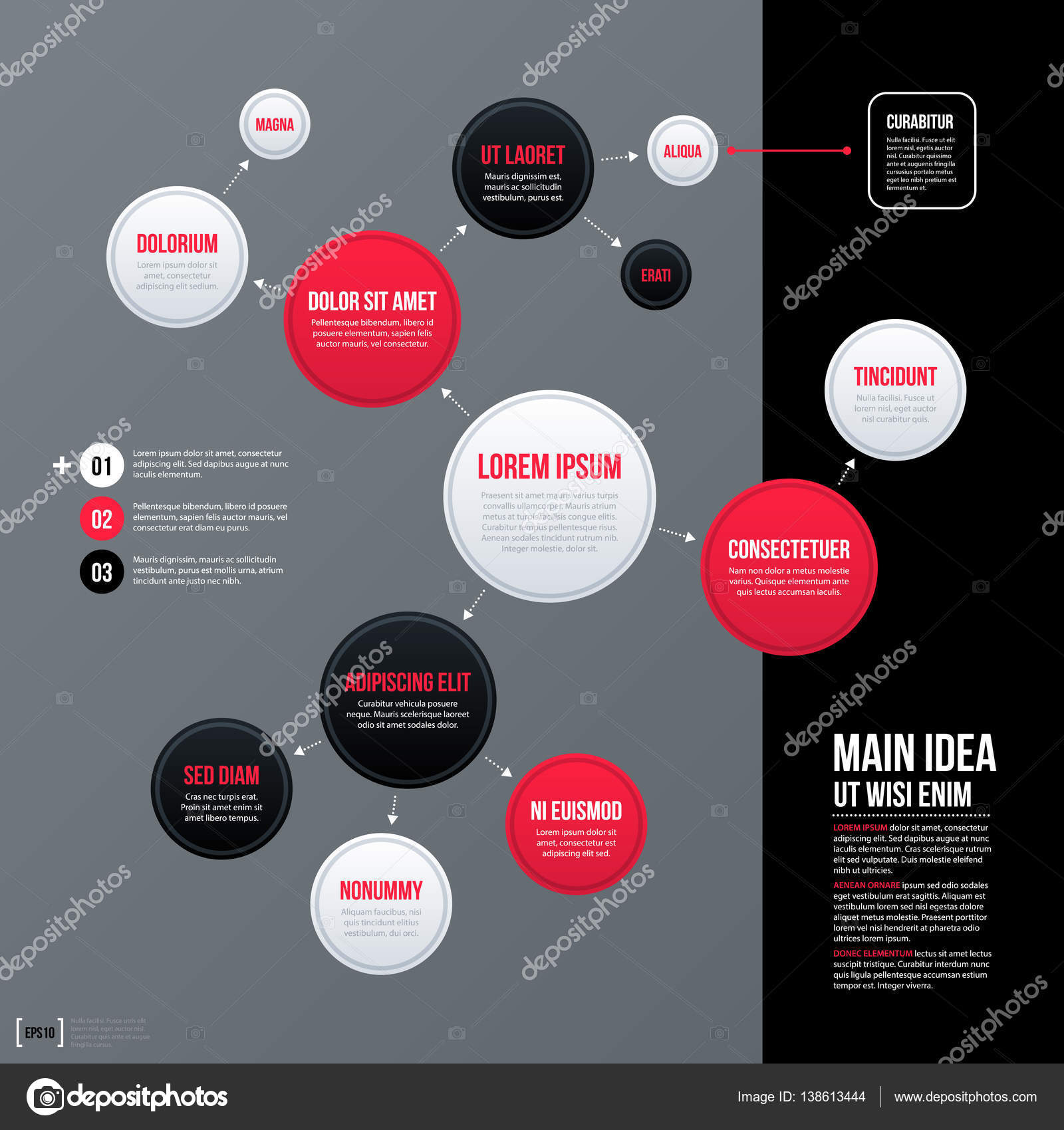 Modern Organization Chart Template