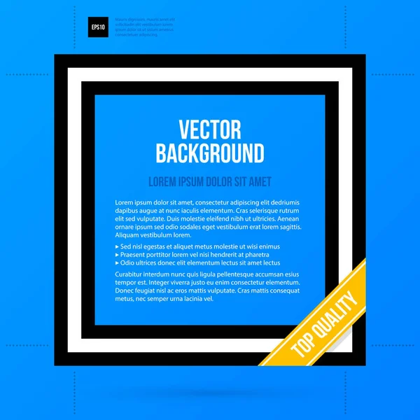 Corporate business text background template. Useful for presentations and advertising. — Stock Vector