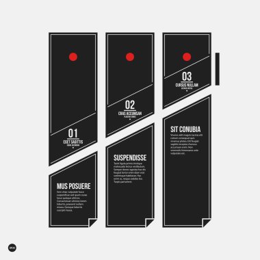 Tek renkli seçenekleri şablon sıkı kontrast tarzı. Yararlı sunumlar ve web tasarımı için.