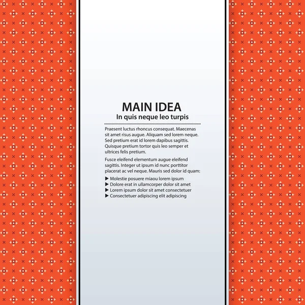 Fondo de texto con patrón pixelado colorido. Útil para presentaciones, publicidad y diseño web . — Vector de stock