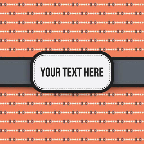 Text background with colorful pixelated pattern. Useful for presentations, advertising and scrapbooking. — Stock Vector