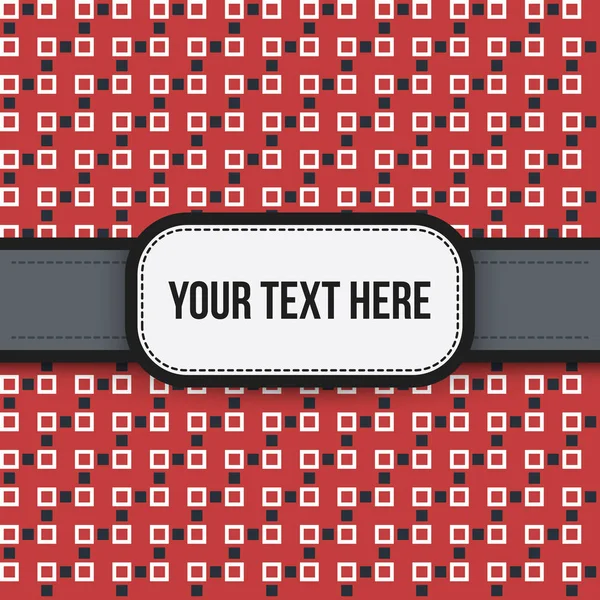 Text background with colorful pixelated pattern. Useful for presentations, advertising and scrapbooking. — Stock Vector