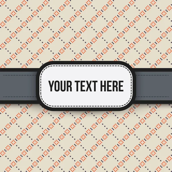 Fundo do texto com padrão colorido pixelado. Útil para apresentações, publicidade e scrapbooking . — Vetor de Stock