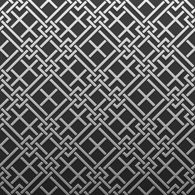 Gümüş/Platin Metalik arka plan geometrik desenli. Zarif lüks stil.