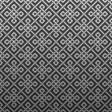 Gümüş/Platin Metalik arka plan geometrik desenli. Zarif lüks stil.