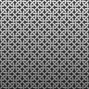 Gümüş/Platin Metalik arka plan geometrik desenli. Zarif lüks stil.