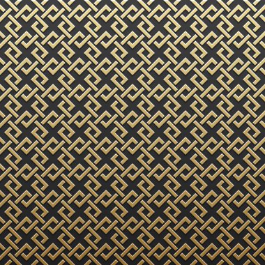 Geometrik desenli altın metalik arka plan. Zarif lüks stil.