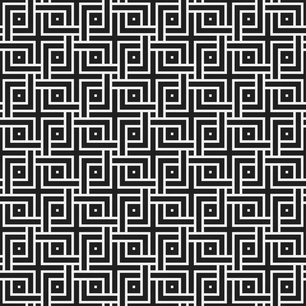 Geometrik öğelerle tek renkli seamless modeli. Yararlı web arka plan, tekstil, ambalaj için.