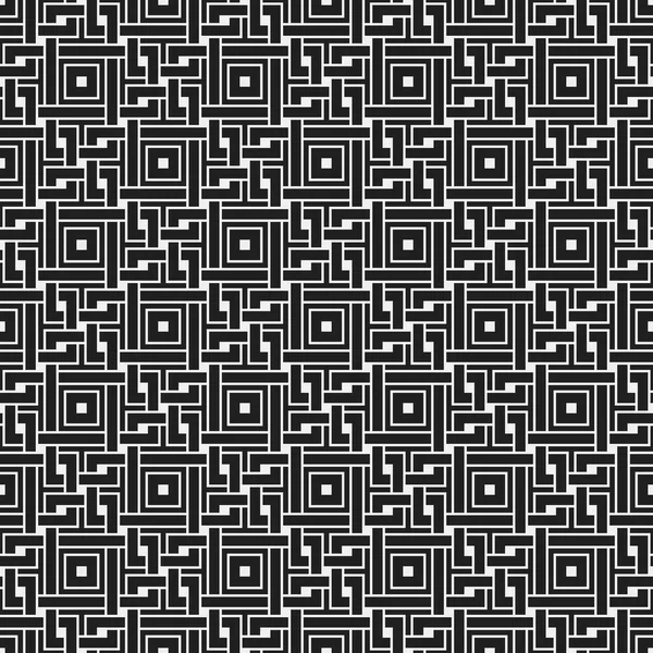 Geometrik öğelerle tek renkli seamless modeli. Yararlı web arka plan, tekstil, ambalaj için.