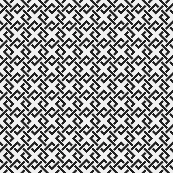 Geometrik öğelerle tek renkli seamless modeli. Yararlı web arka plan, tekstil, ambalaj için.