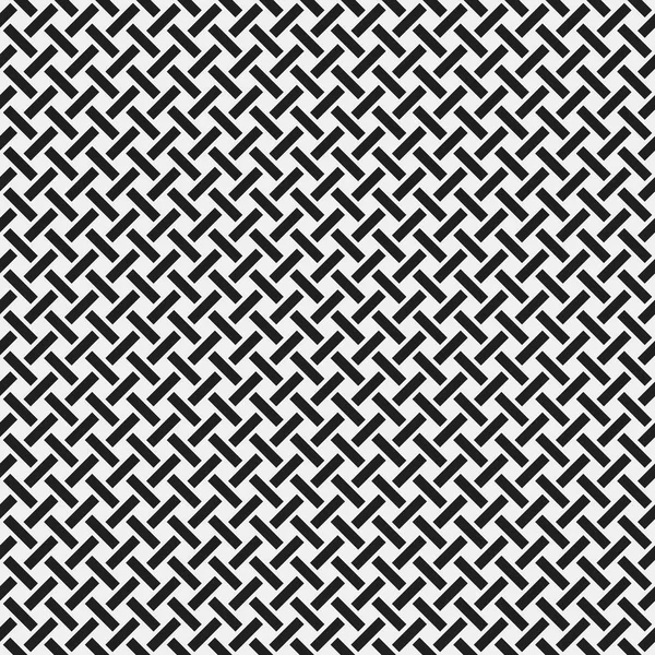 Monochromes nahtloses Muster mit geometrischen Elementen. nützlich für Webhintergrund, Textilien, Verpackung. — Stockvektor