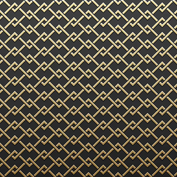 Geometrik desenli altın metalik arka plan. Zarif lüks stil.