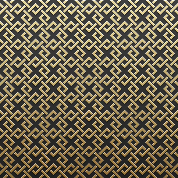 Geometrik desenli altın metalik arka plan. Zarif lüks stil.