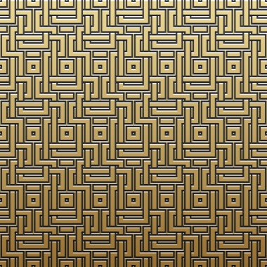 Geometrik desenli altın metalik arka plan. Zarif lüks stil.