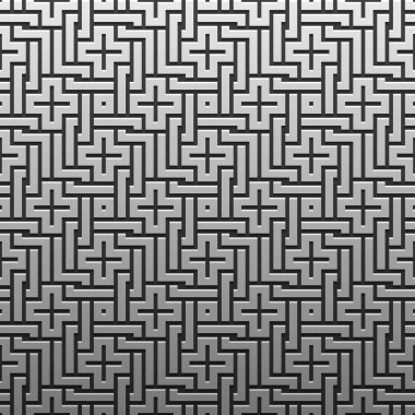 Gümüş/Platin Metalik arka plan geometrik desenli. Zarif lüks stil.