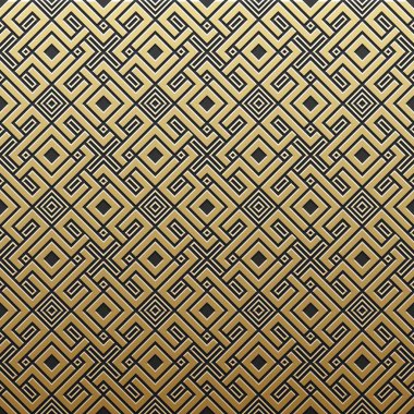 Geometrik desenli altın metalik arka plan. Zarif lüks stil.