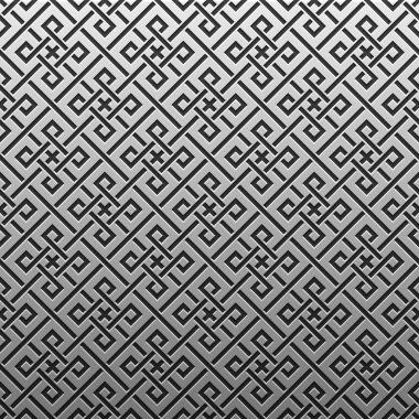 Gümüş/Platin Metalik arka plan geometrik desenli. Zarif lüks stil.