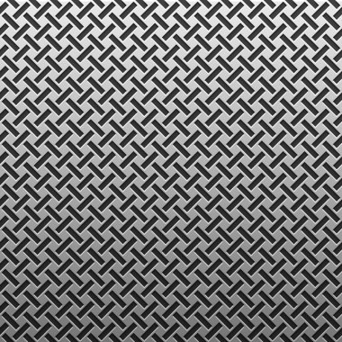 Gümüş/Platin Metalik arka plan geometrik desenli. Zarif lüks stil.