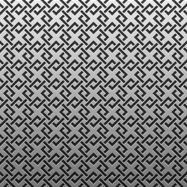 Gümüş/Platin Metalik arka plan geometrik desenli. Zarif lüks stil.