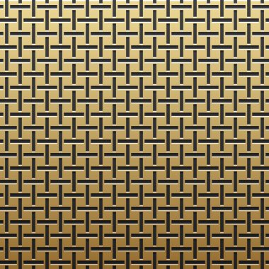 Geometrik desenli altın metalik arka plan. Zarif lüks stil.