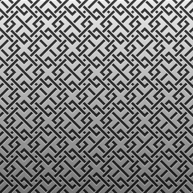 Gümüş/Platin Metalik arka plan geometrik desenli. Zarif lüks stil.