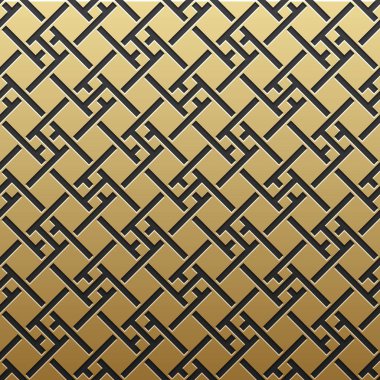 Geometrik desenli altın metalik arka plan. Zarif lüks stil.