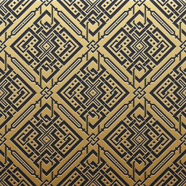 Geometrik desenli altın metalik arka plan. Zarif lüks stil.