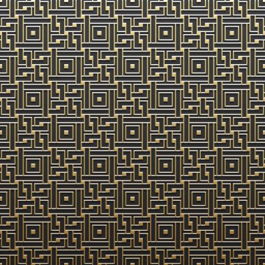 Geometrik desenli altın metalik arka plan. Zarif lüks stil.