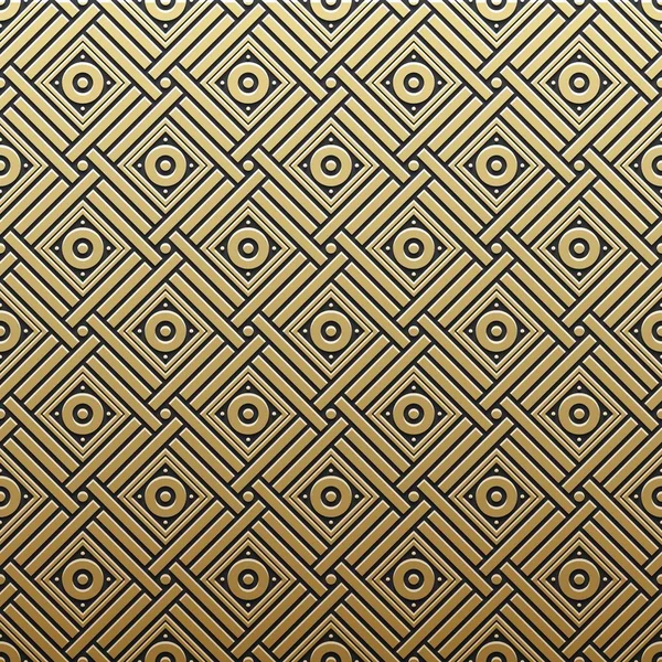 Geometrik desenli altın metalik arka plan. Zarif lüks stil.