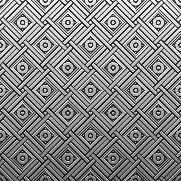 Gümüş/Platin Metalik arka plan geometrik desenli. Zarif lüks stil.