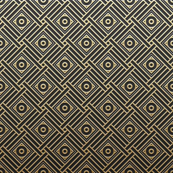 Geometrik desenli altın metalik arka plan. Zarif lüks stil.